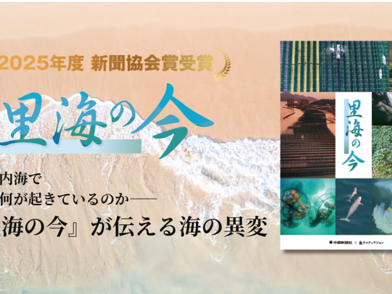 瀬戸内海で今、何が起きているのか――新聞協会賞『里海の今』が伝える海の異変